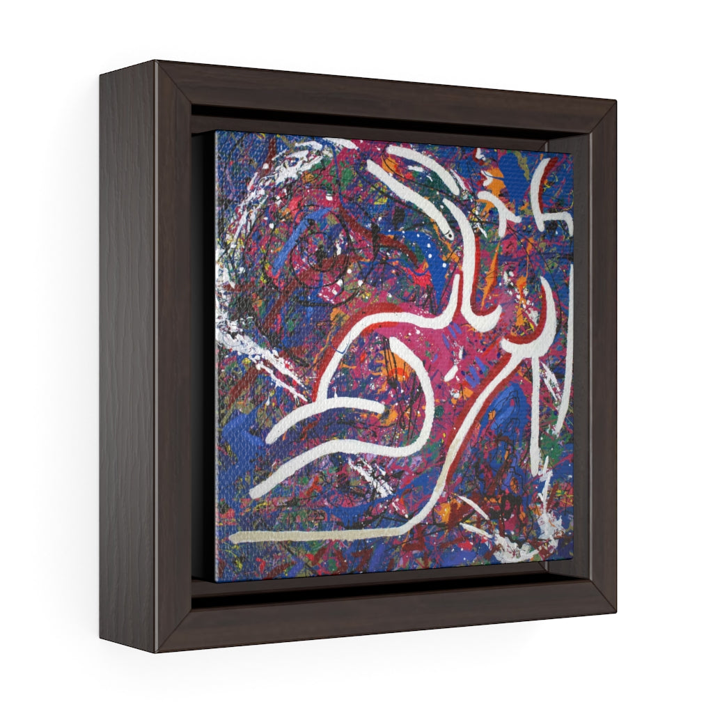 Square Framed Premium Gallery Wrap Canvas - 1.0